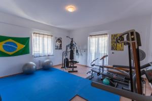 Het fitnesscentrum en/of fitnessfaciliteiten van Villa Orlando Furioso