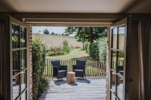 Garður fyrir utan Sparhof