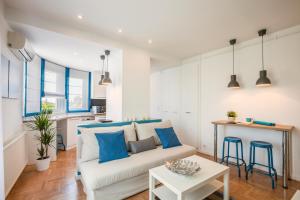 O zonă de relaxare la Terrace Apartments at City Park