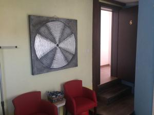 Prostor za sedenje u objektu Apartments OldTown