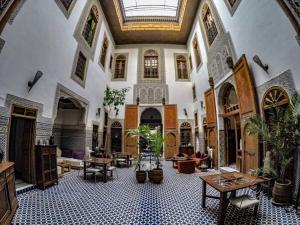 Posezení v ubytování Riad La Clé De Fès
