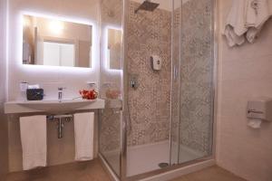 Koupelna v ubytování Alba D'Amore Hotel & Spa