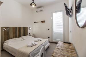 Giường trong phòng chung tại La casa di Gio'