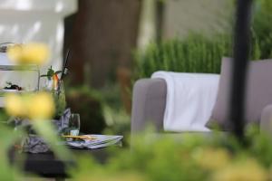 O grădină în afara SeeHotel & Restaurant die Ente