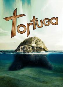 チュメニにあるTortugaの十字架の横の水中岩