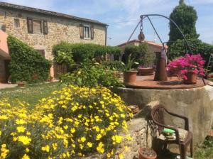 Zahrada ubytování Podere Girasoli