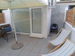 Balkón alebo terasa v ubytovaní Apartment Floresita