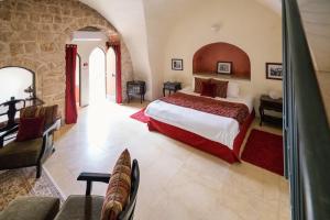 Letto o letti in una camera di Artists' Colony Inn Zefat