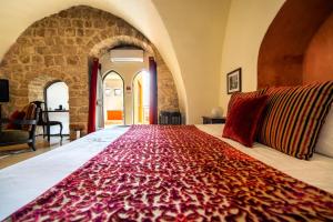 Area soggiorno di Artists' Colony Inn Zefat