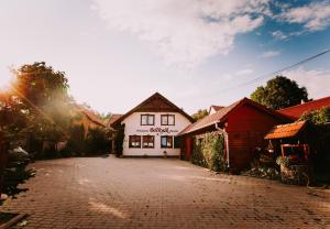 Budova, kde se bed and breakfast nachází