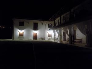 The building in which a panziókat is located