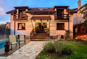 Budova, kde se penzion nachází