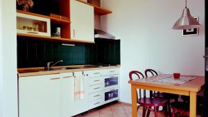 Küche/Küchenzeile in der Unterkunft Apartments Panoramic