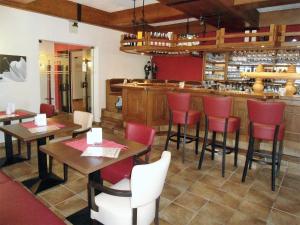 Lounge nebo bar v ubytování Seehotel Lönö