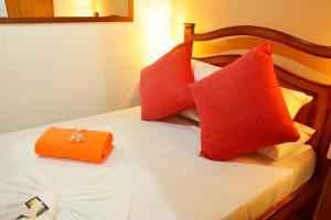 Krevet ili kreveti u jedinici u objektu El Viajero Asuncion Hostel & Suites