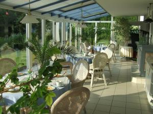 En restaurang eller annat matställe på Landhotel Edersee