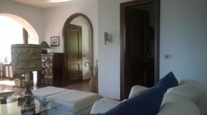 Posezení v ubytování Casa Pierini