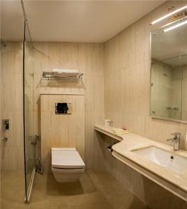 Country Inn Premier Pacific Mall Road Mussoorie的一间浴室