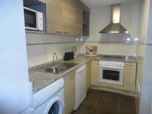 Kuchyň nebo kuchyňský kout v ubytování Apartamento Rúa Centro Balcony Calatayud