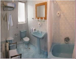 Koupelna v ubytování Hotel Toscana