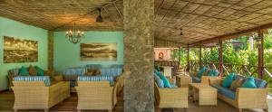 Posezení v ubytování Paradise Sun Hotel Seychelles