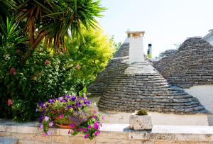 Zahrada ubytování Trullo Giardino Fiorito