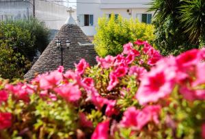 Zahrada ubytování Trullo Giardino Fiorito