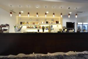 Salone o bar di Grid Hotel