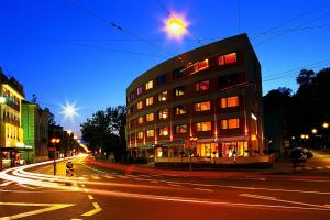 Bygningen som hotellet ligger i