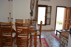 A seating area at P&M House
