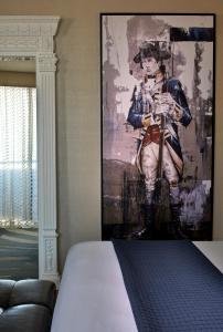 Postel nebo postele na pokoji v ubytování Revere Hotel Boston Common