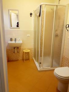 Kúpeľňa v ubytovaní Cadorna Chalet
