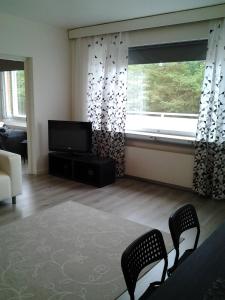 TV a/nebo společenská místnost v ubytování Apartment Rovaniemi