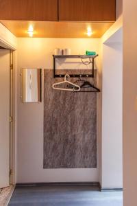 Kuchyň nebo kuchyňský kout v ubytování Vilnius Centre Flat