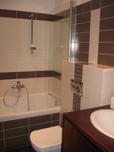 Kúpeľňa v ubytovaní Apartament Nadmorski Jelitkowo