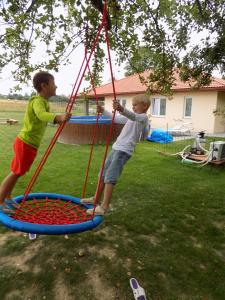 Herní místnost nebo prostor pro děti v ubytování Holiday House Adrelot