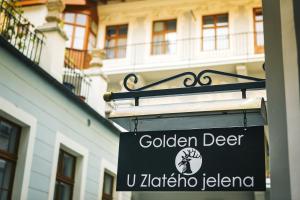 Certifikát, hodnocení, plakát nebo jiný dokument vystavený v ubytování Hotel U Zlateho jelena