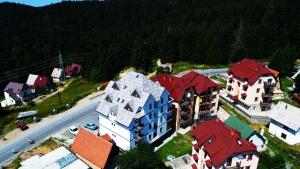 מבט מלמעלה על Dobricin Konak Apartments
