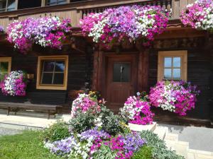 Vonkajšia záhrada v ubytovaní Bauernhof Unterbichl