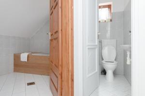 Koupelna v ubytování Casa Lavanda