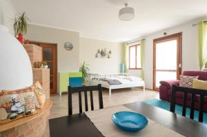 Posezení v ubytování Casa Lavanda