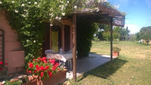 Zahrada ubytování Podere Girasoli