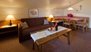 Posezení v ubytování Hotel & Appartement Valtnaungut