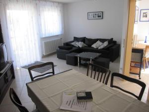 Posezení v ubytování Ferienwohnung Kunst