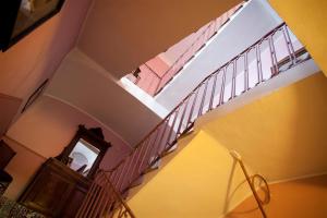 TV a/nebo společenská místnost v ubytování Albergo Cavallino
