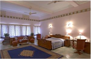 Posezení v ubytování Welcomhotel by ITC Hotels, Fort & Dunes, Khimsar