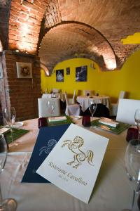 Restaurace v ubytování Albergo Cavallino