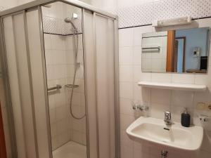 Koupelna v ubytování Eckis Appartements