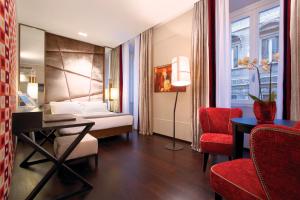 Istumisnurk majutusasutuses Stendhal Luxury Suites