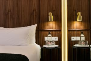 Postel nebo postele na pokoji v ubytování Yurbban Passage Hotel & Spa